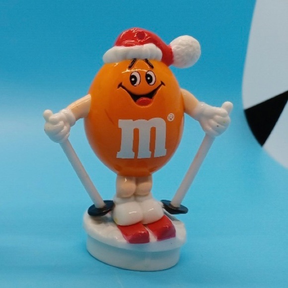 Orange M&M Christmas Ornament - Picture 4 of 5